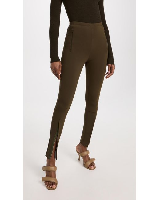 Wardrobe NYC Front Zip Legging in Black Lyst