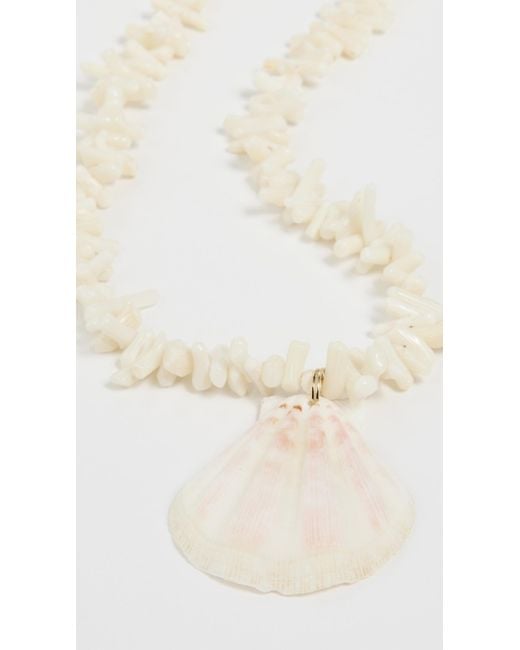 Shashi White Pelicano Necklace
