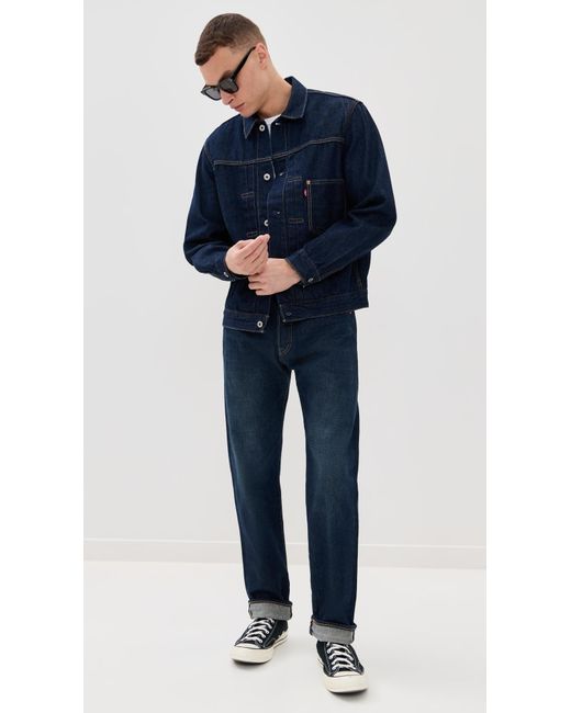 Levi's Blue Type I Trucker Jacket for men