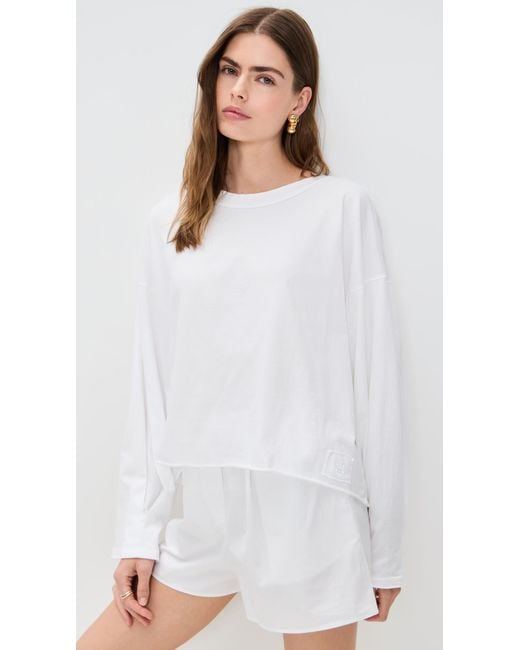 Fp Movement White Inspire Layer Sweatshirt