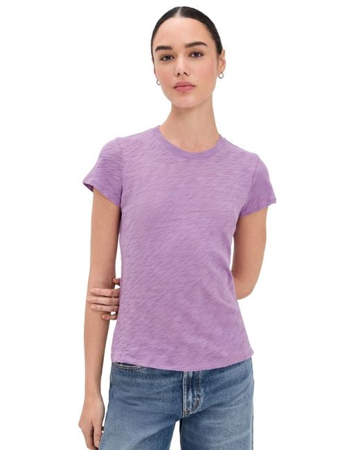 ATM Women's Purple School Boy Tee