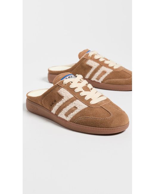 Back 70 White Easter Sneaker Mules