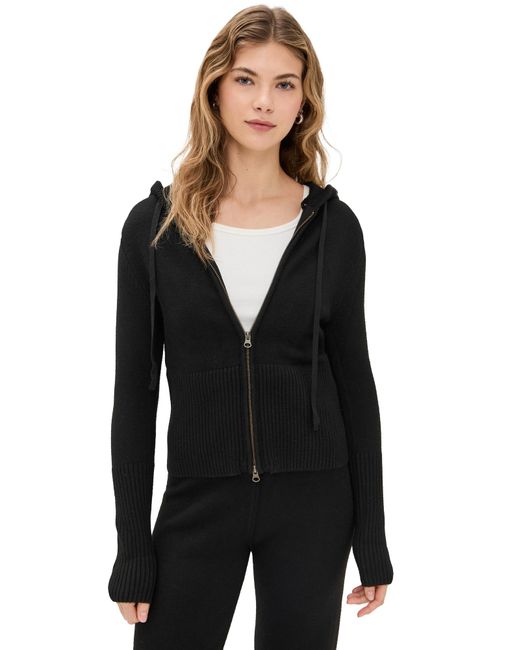 Honeydew Intimates Black Spice It Up Knit Hoodie