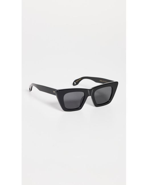 Elisa Johnson Black Lori Sunglasses