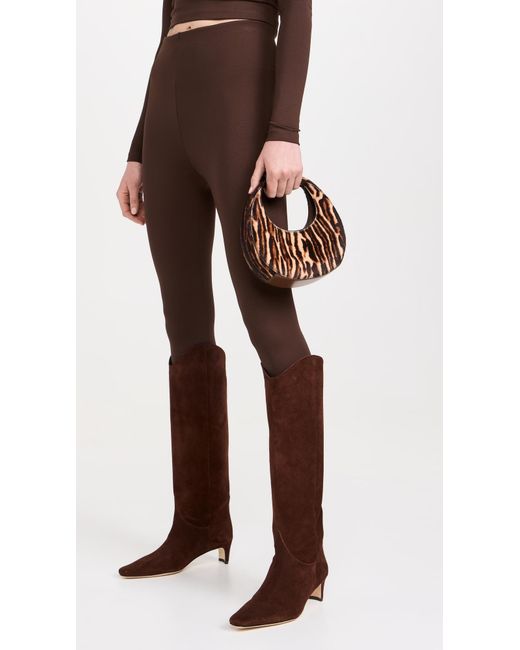 Staud Brown Western Wally Boots