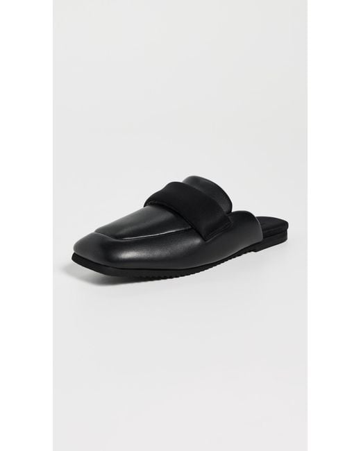 Roam Black Puffy Loafers