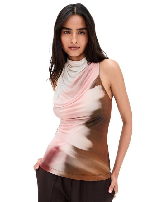 Helmut Lang Multicolor Sleeveless Wind Top