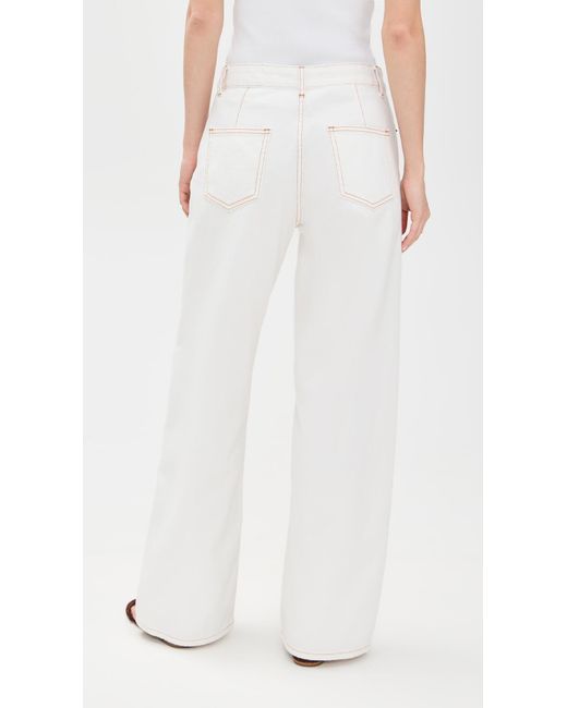 Lioness White Anchor Jeans