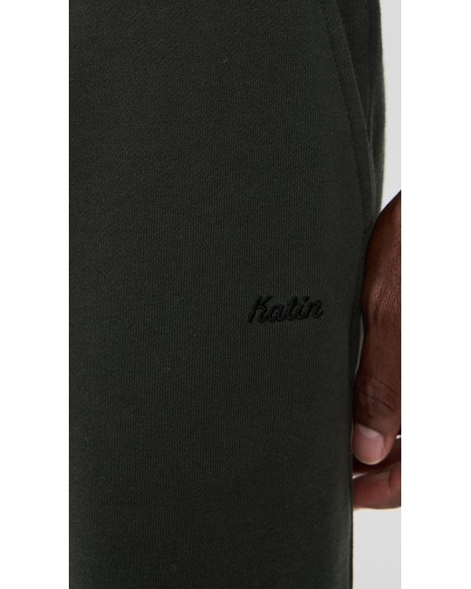 Katin Black Lounge Sweatpants for men