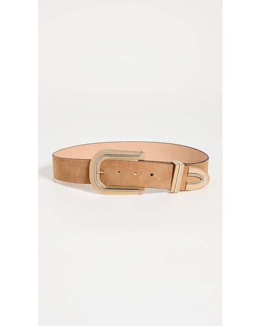 Rag & Bone Jumbo Ventura Belt in White Lyst