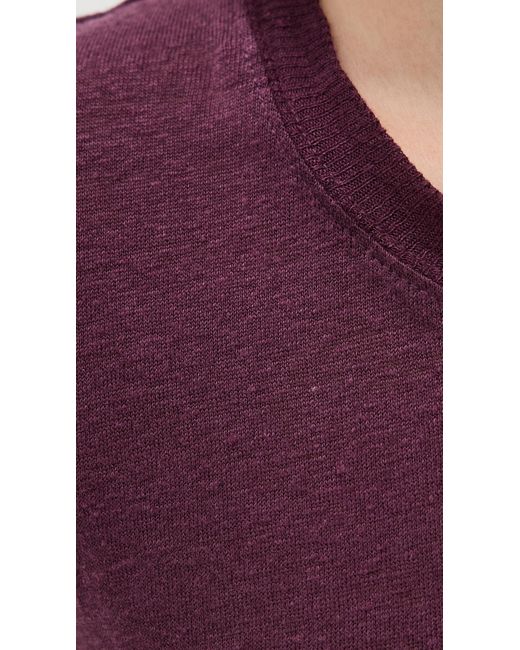IRO Purple Third Tee