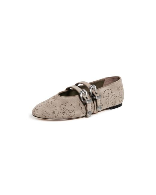 Stuart Weitzman Multicolor Maven Mary Jane Flats