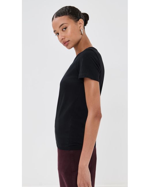 Another Tomorrow Black Crew Neck Tee