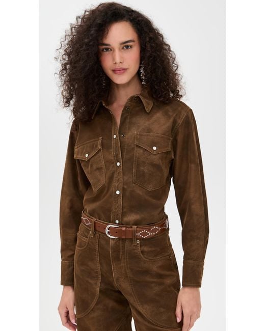 Isabel Marant Brown Karima Jacket