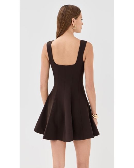 Jonathan Simkhai Black Bronte Mini Dress