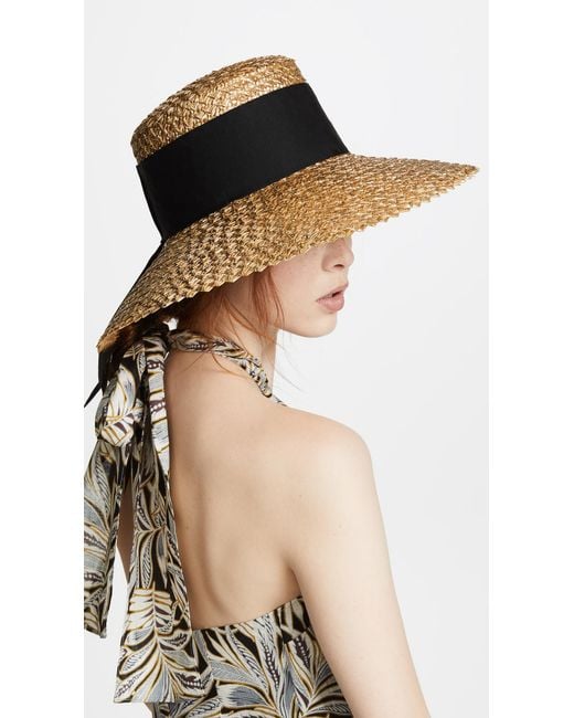 Eugenia Kim Annabelle Hat in Metallic Lyst