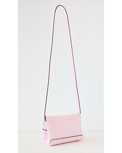 Victoria Beckham Pink Mini Pouch With Long Strap
