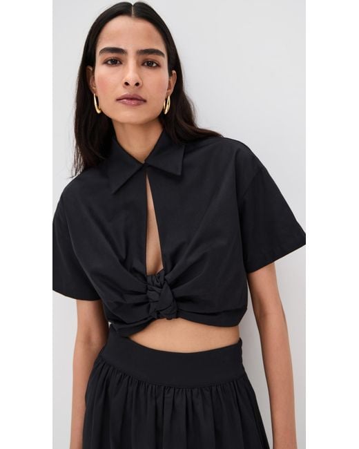 De Loreta Black Myriam Blouse