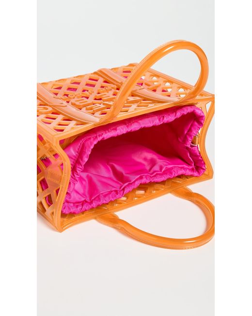Marc Jacobs Orange The Jelly Small Tote Bag