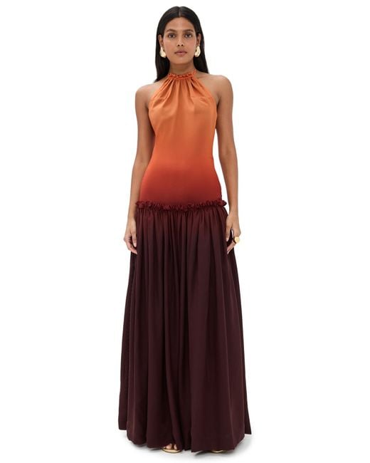 Rendoll Red Sunset Dress