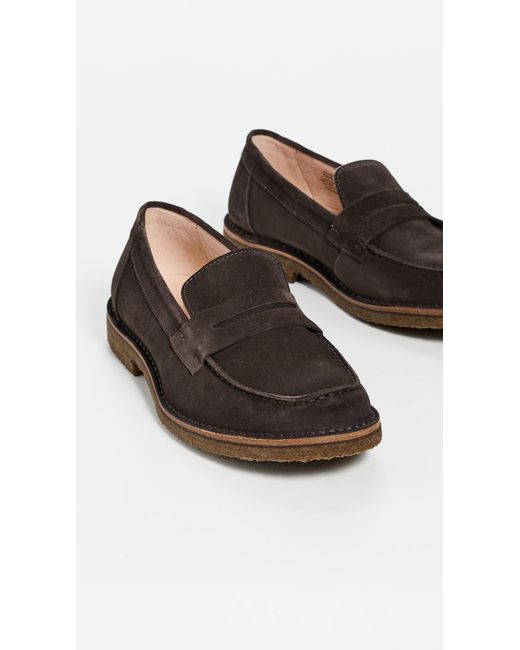 Astorflex Brown Mokaflex Suede Loafers for men