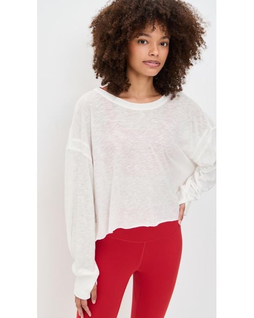 Fp Movement White My Time Layer Tee
