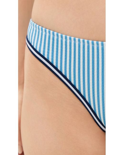 Solid & Striped Blue The Tati Bottoms