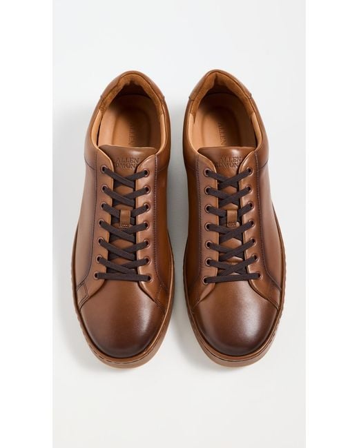 Allen Edmonds Brown Barnes Sneakers for men