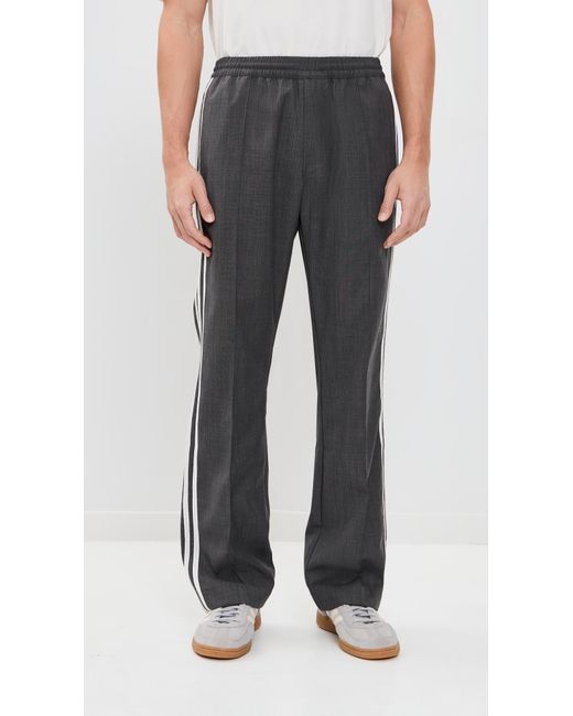Adidas Black Wool Track Pants