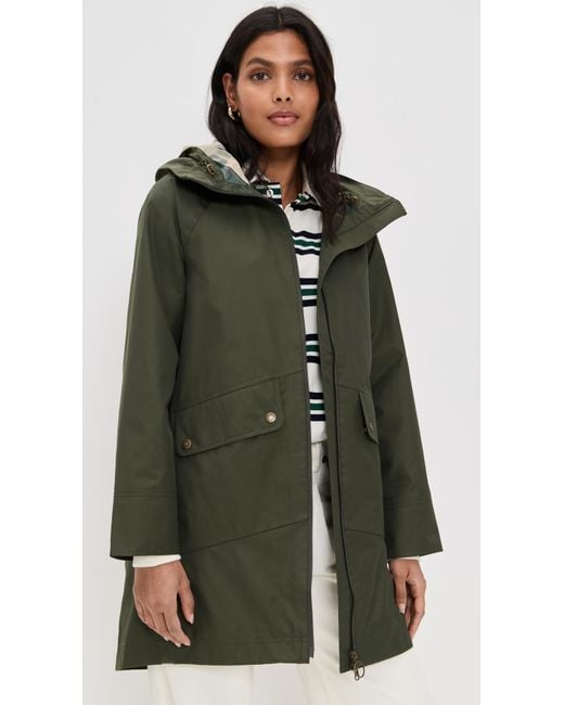 Barbour Green Heron Waterproof Jacket