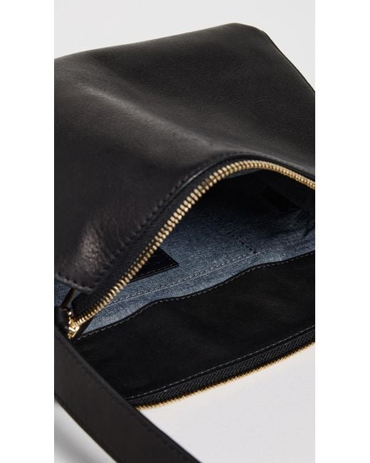 Clare V. Black Fleurine Bag