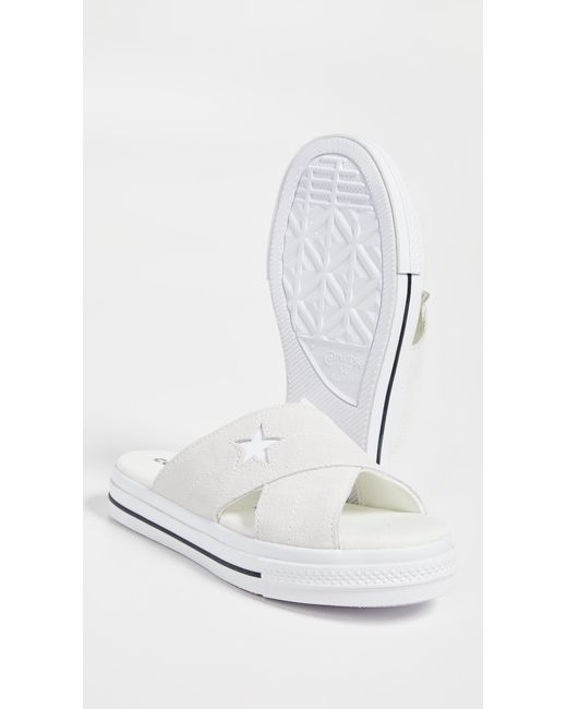 converse one star flip flops