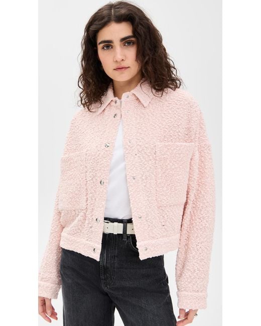 IRO Pink Pabli Jacket