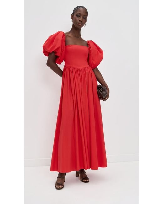 Caroline Constas Red Christina Gown