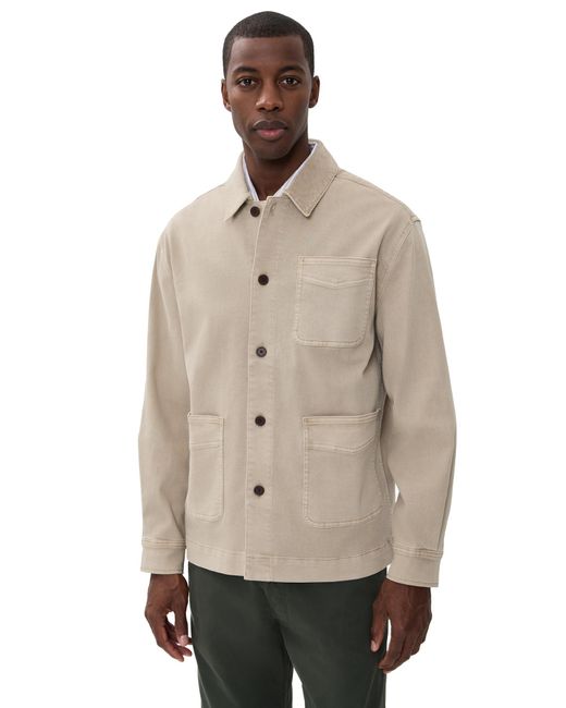 Fair Harbor Natural Seaport Chore Jacket for men