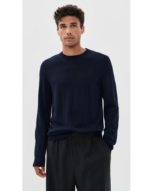 NN07 Blue Ted Soft Wool Sweater for men