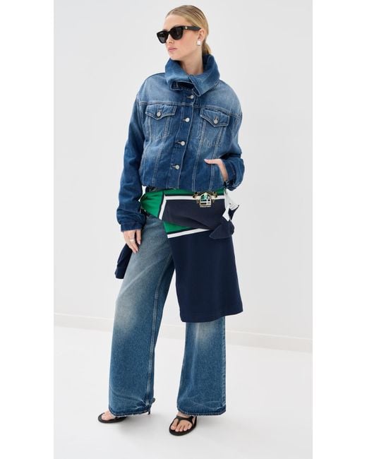 Acne Blue Denim Coast Jacket