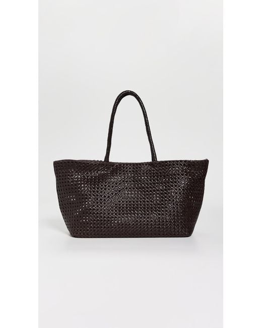 Madewell Black Long Cane Tote