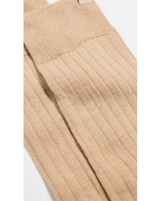Comme Si Natural The Yves Socks