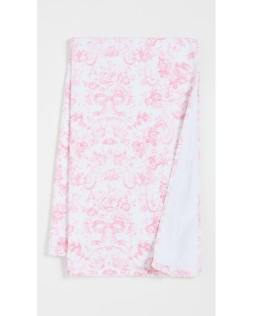 LoveShackFancy White Bath Towel