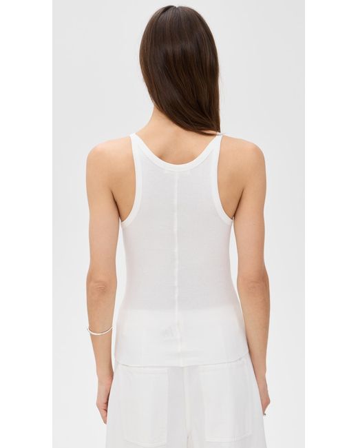 ÉTERNE White Rib Tank
