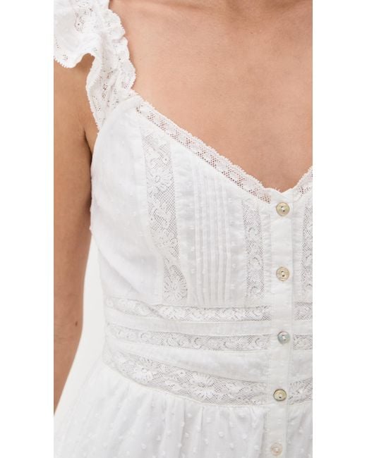 LoveShackFancy White Rietta Dress