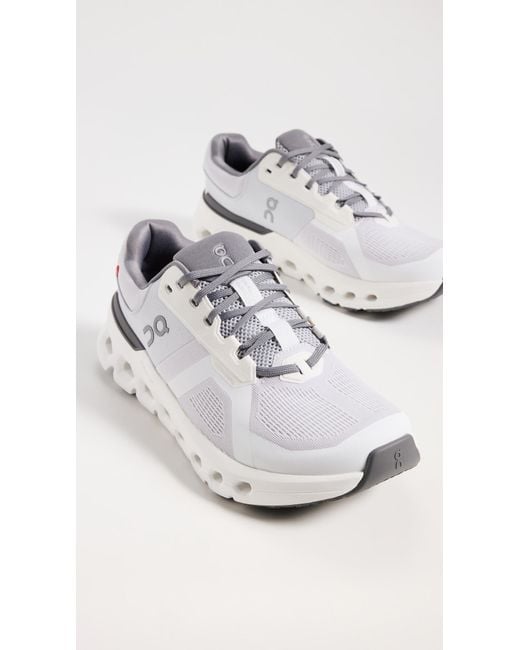 On Shoes White Cloudrunner 2 Sneakers for men