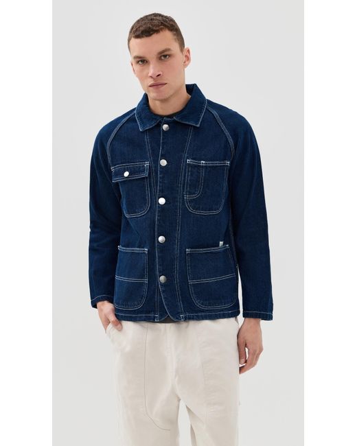 Service Works Denim Coverall Jacket 2.0 in Blue for Men | Lyst