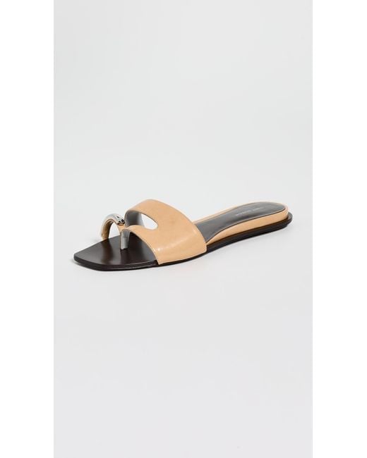 Tory Burch Black Pierced Slides