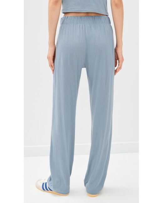 ÉTERNE Blue Lounge Pants