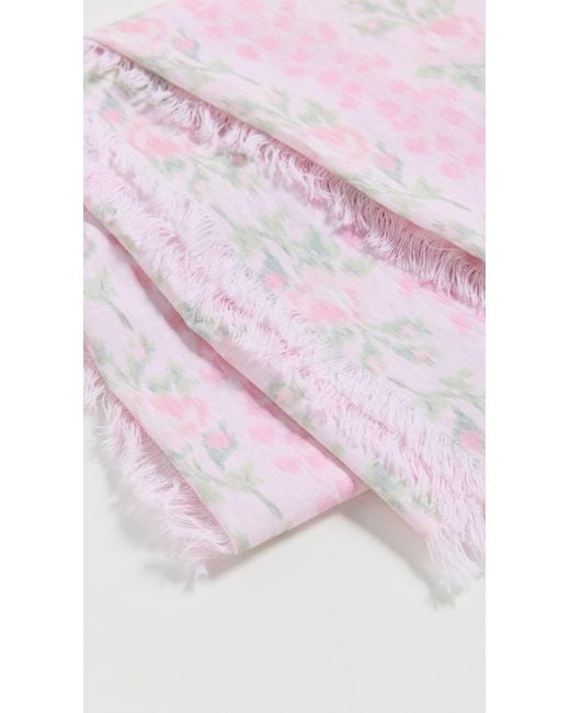 LoveShackFancy Pink Iko Beach Towel