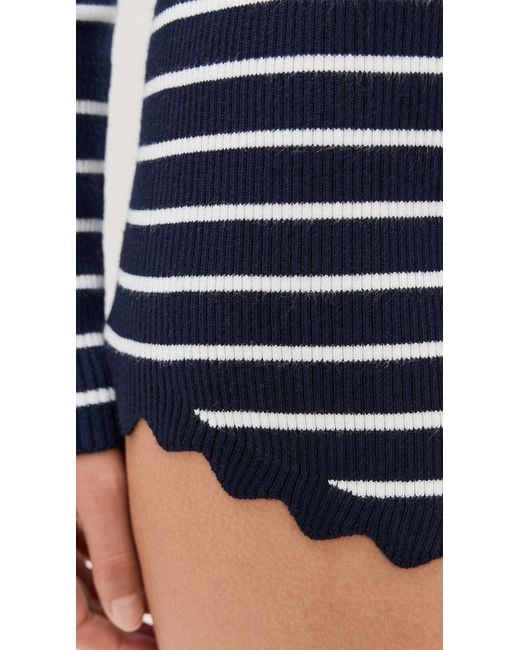 Lioness Blue Dollhouse Knit Shorts
