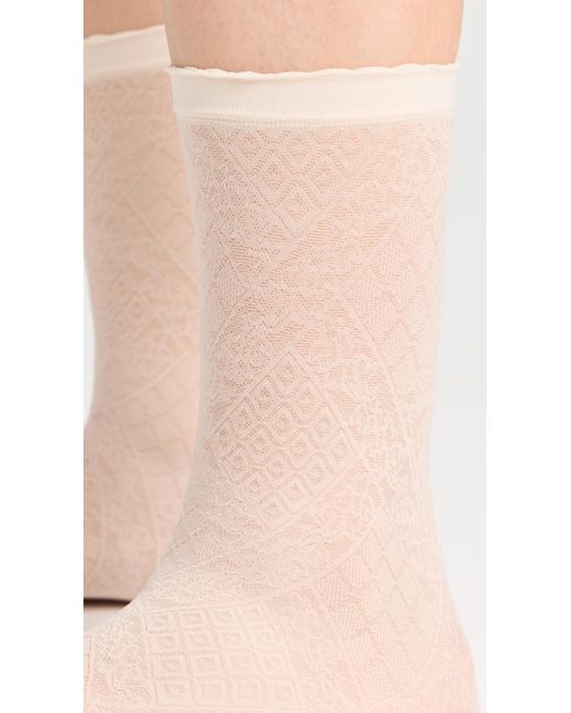 Falke White Ultra Romantic Socks