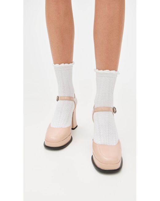 COACH Natural Tea Rose Pumps